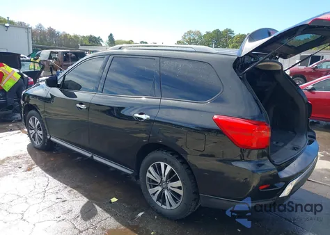 2018 Nissan Pathfinder S from USA, damaged, VIN 5N1DR2MM7JC625863